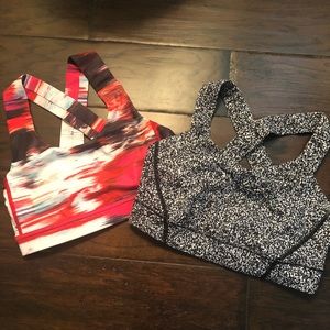 Lululemon sports bras